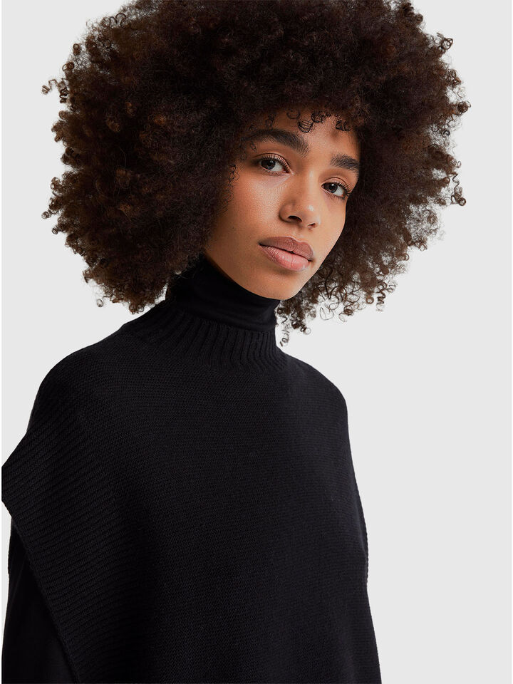 SLEEVELESS SWEATER Women image number 4